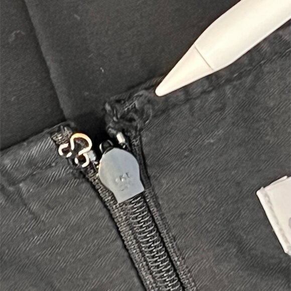 Old Navy Black High Rise Stretch Cotton Pencil Skirt [14] Classic Career Wear - Picture 5 of 9